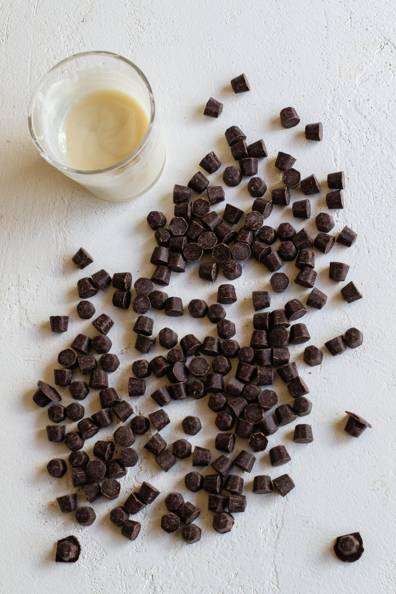 coconut butter and dark chocolate chips by Flora & Vino