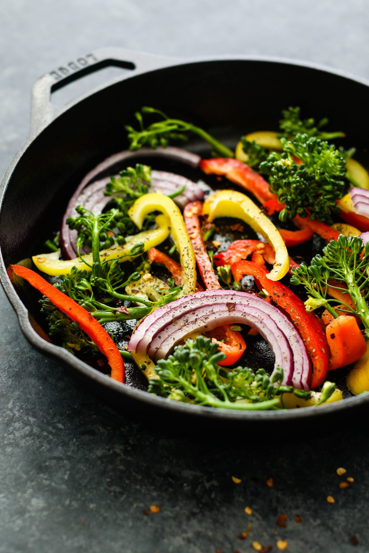 Butternut Squash Pizza with Kale Pesto Hummus process photo by Flora & Vino 