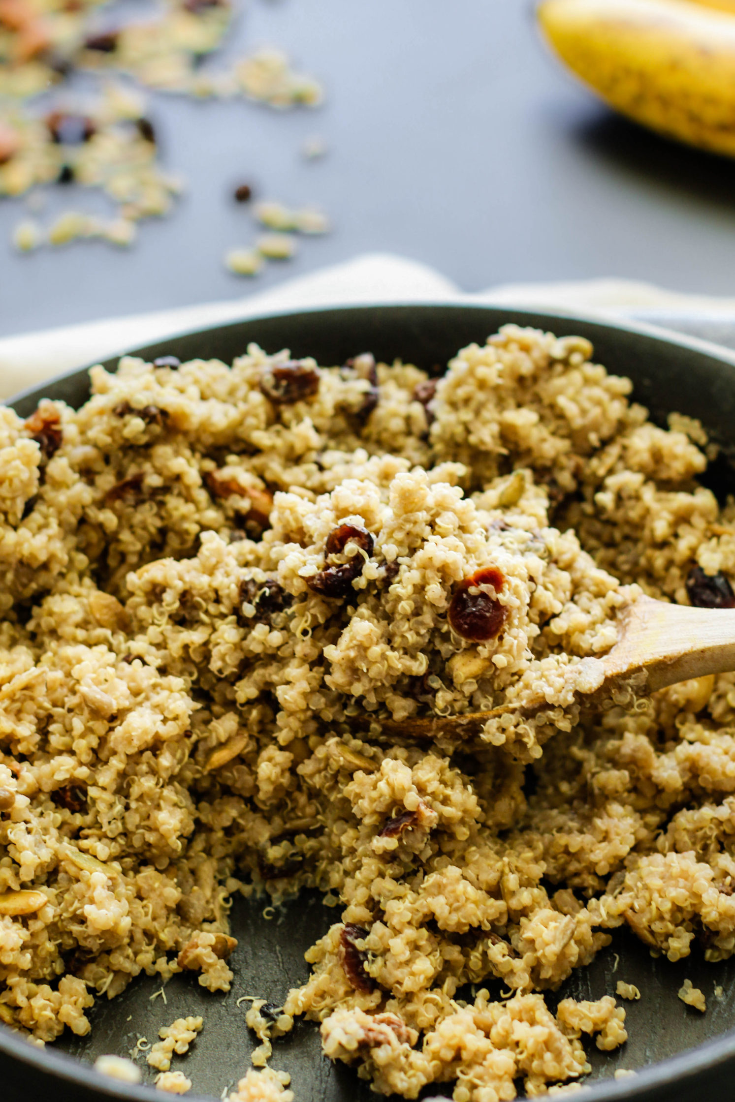 Warm Leftover Quinoa Breakfast Bowls Flora & Vino