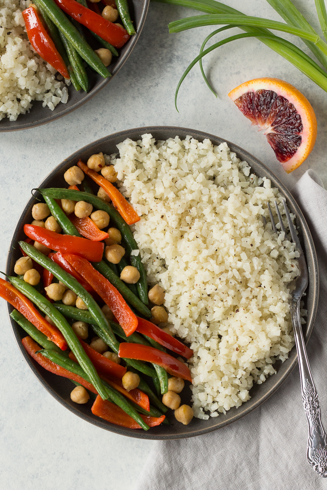 Easy Orange Chickpea Stir Fry by Flora & Vino