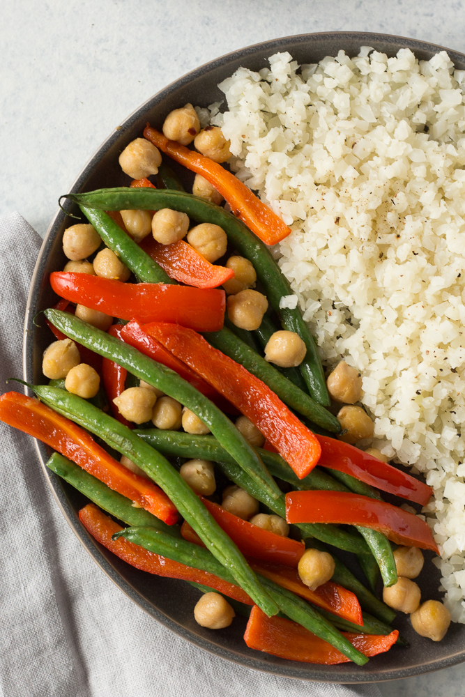 Easy Orange Chickpea Stir Fry by Flora & Vino