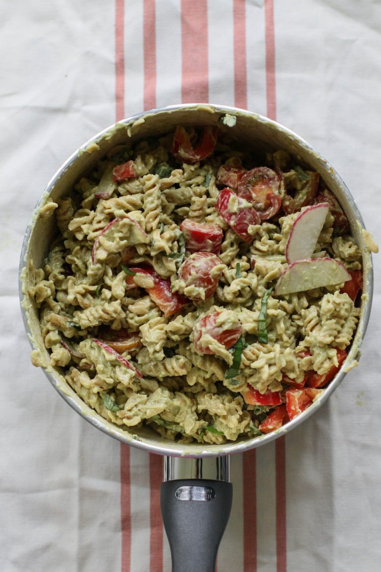 Avocado Tahini Pasta Recipe (GlutenFree!) Flora & Vino