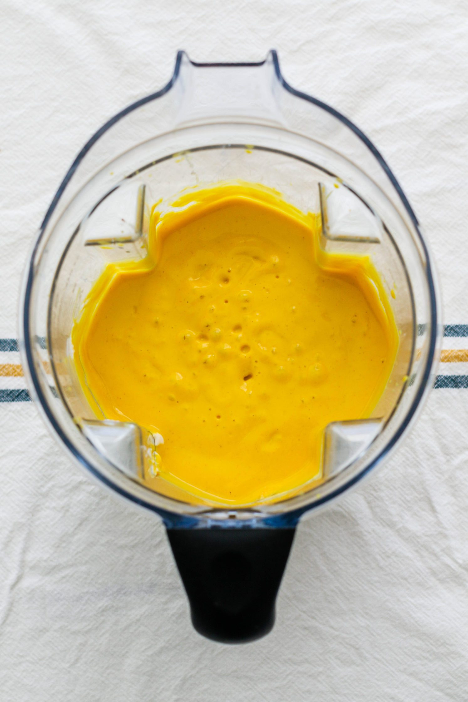 pumpkin yogurt blended in a Vitamix by Flora & Vino