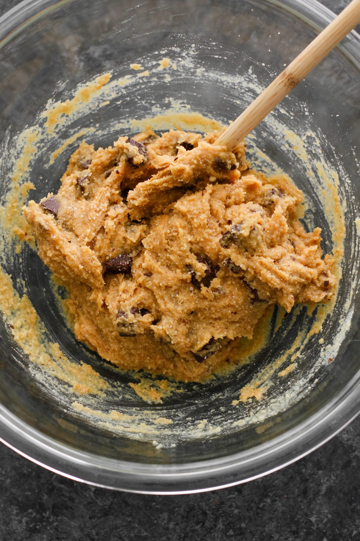 Salted Cashew Butter Chocolate Chunk Cookies