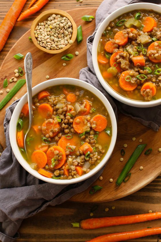 Everyday Carrot Lentil Soup