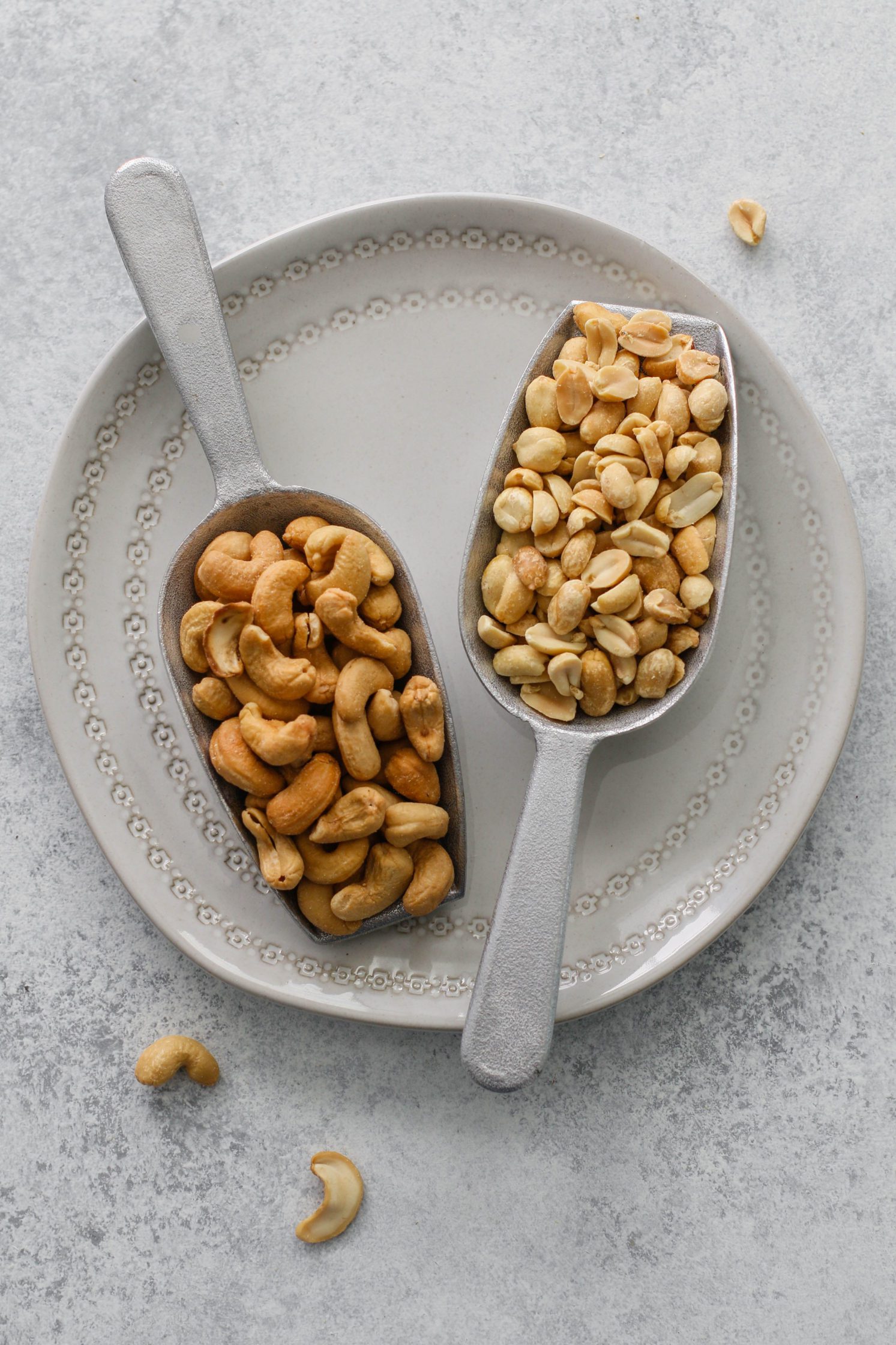 2-Ingredient Roasted Peanut-Cashew Butter & Banana Chips by Flora & Vino 