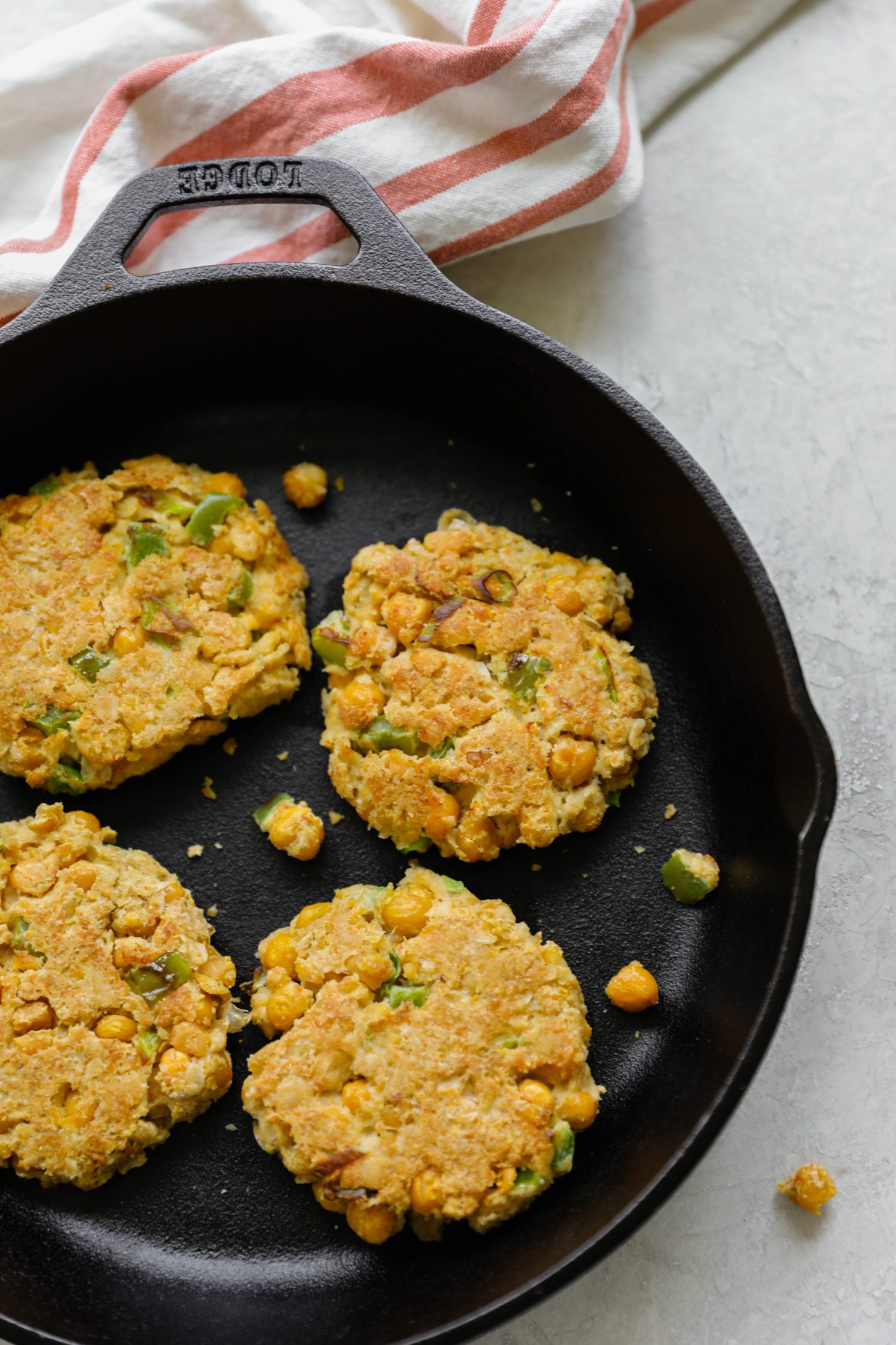 Chickpea Patties with Cashew Mayonnaise by Flora & Vino 