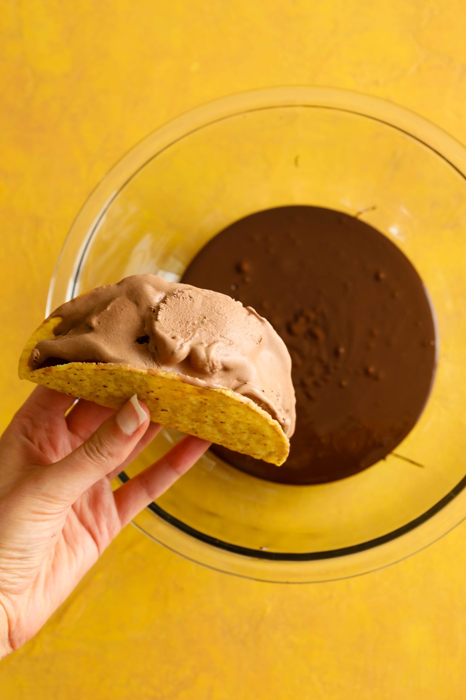 Dark Chocolate "Choco-Tacos" by Flora & Vino 