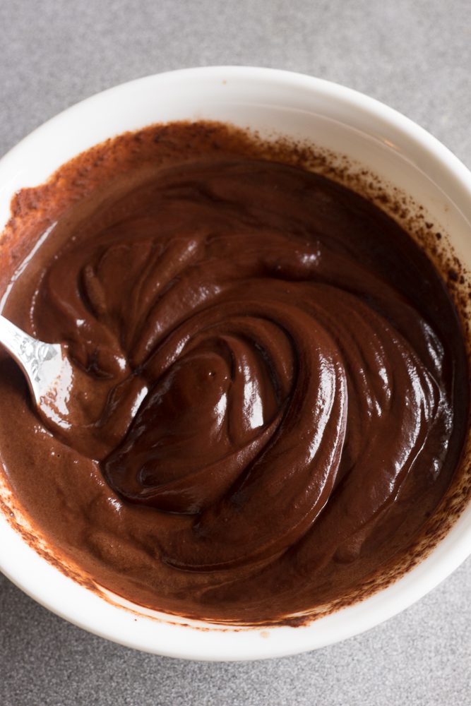 Dark Chocolate S'mores Bars process shot 