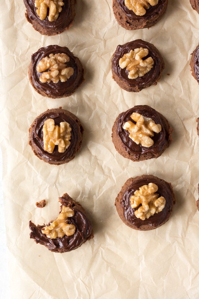 Flourless Chickpea Afghan Cookies by Flora & Vino 