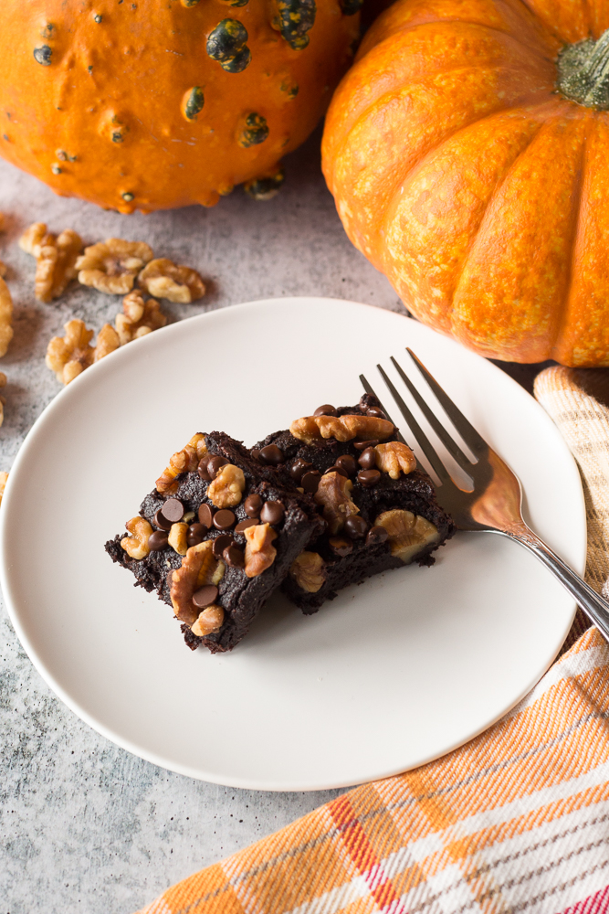 Pumpkin Almond Butter Brownies Flora & Vino