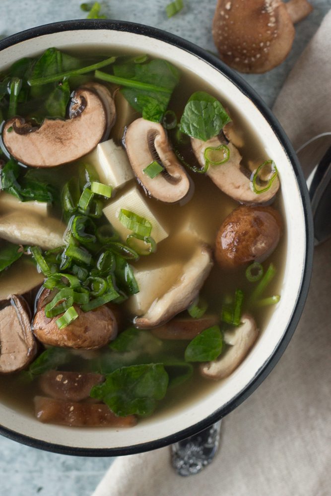 Mushroom Miso Broth – Sunset Magazine