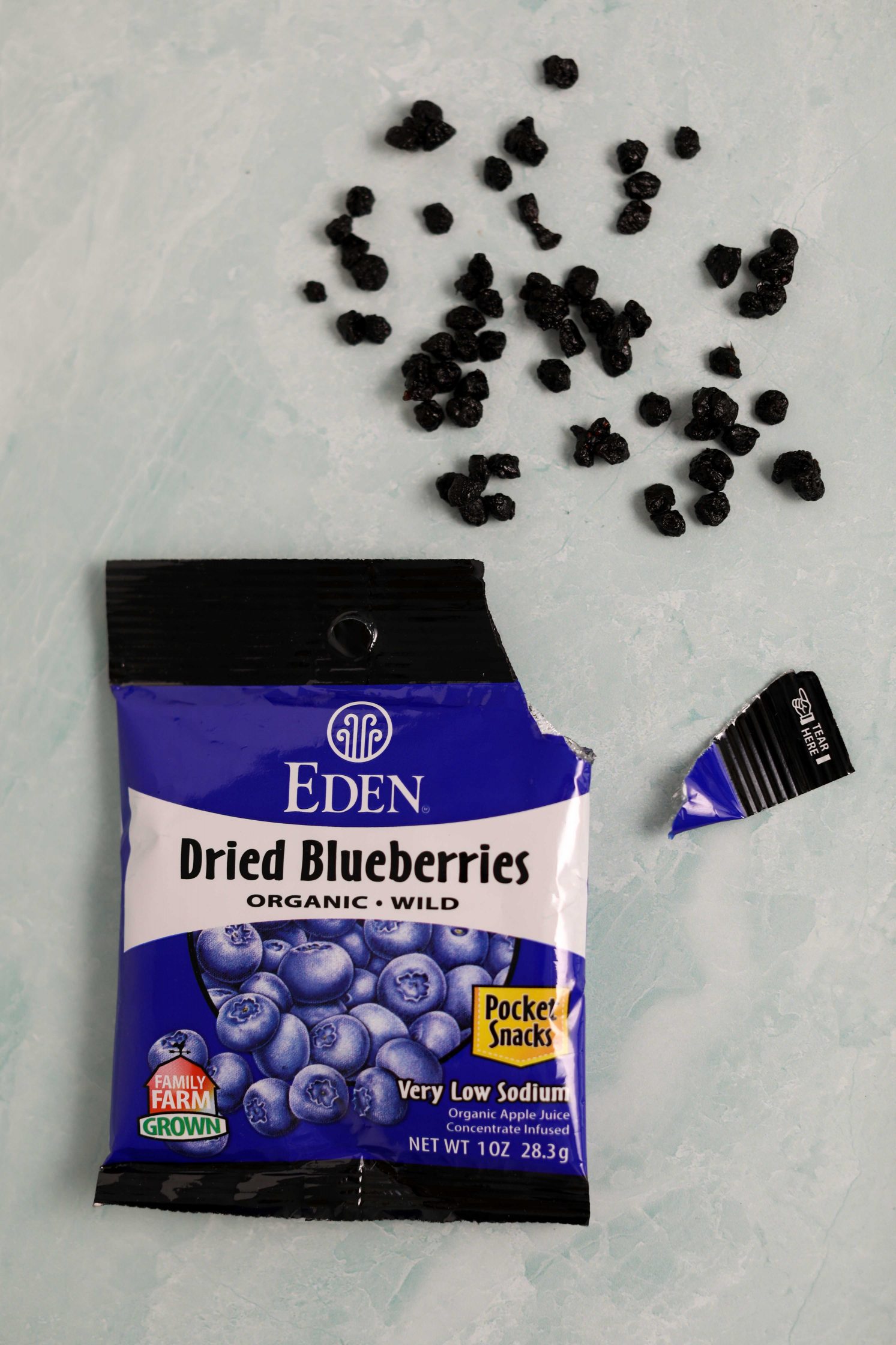 Blueberry Muffin Energy Balls ingredient shot by Flora & Vino