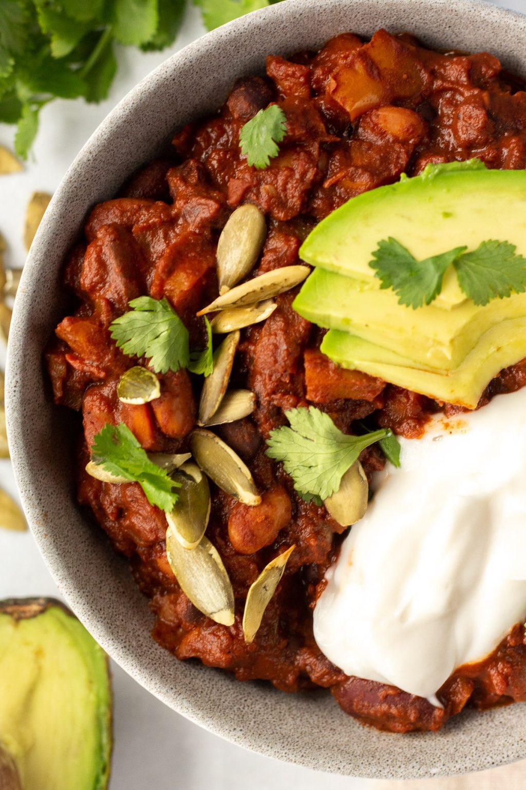 Vegan Chocolate Chili Flora & Vino