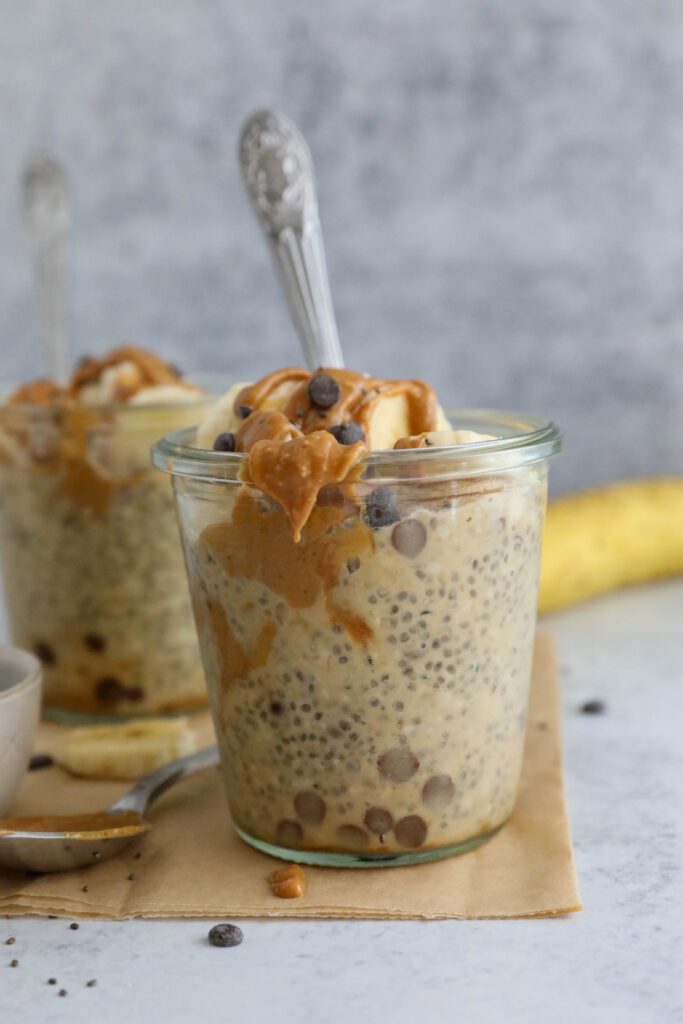 Peanut Butter Chia Pudding - Veggies Don't Bite