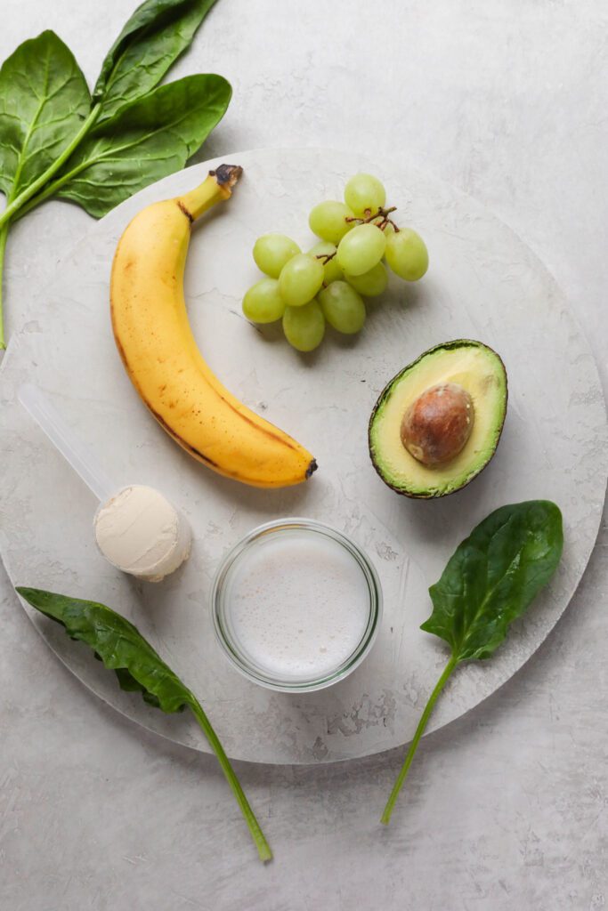 Green Grape Protein Shake Flora & Vino