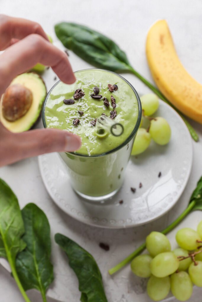 Green Grape Protein Shake Flora & Vino