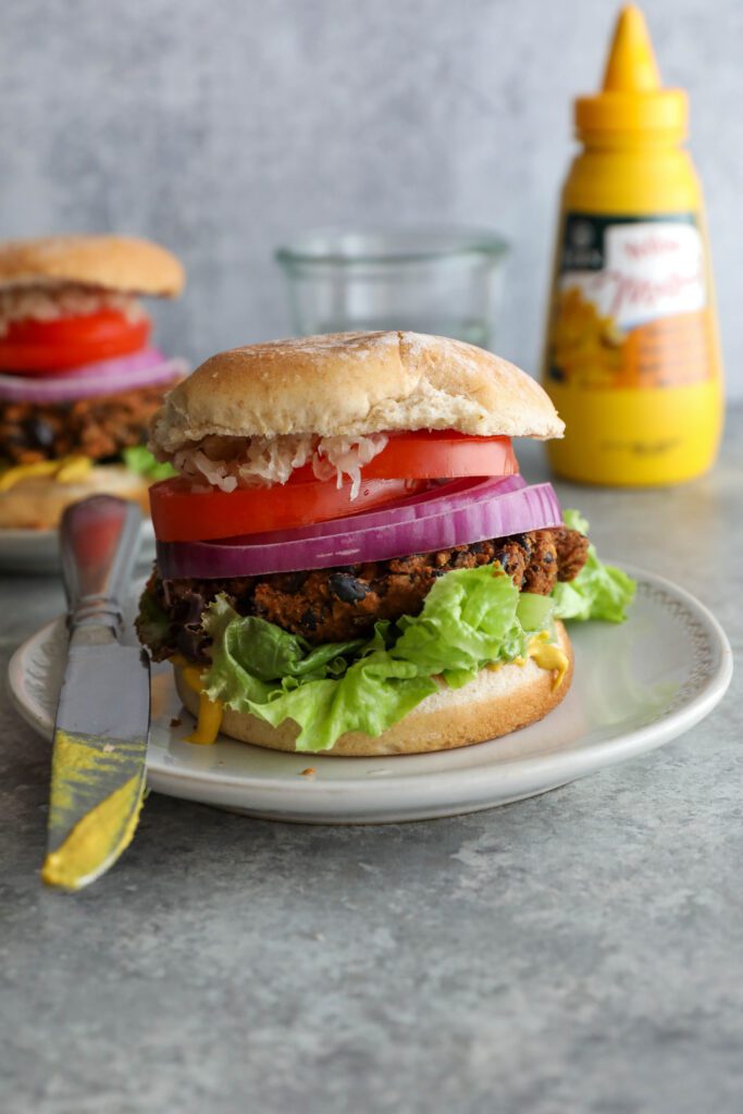 Best Black Bean Burgers Flora & Vino