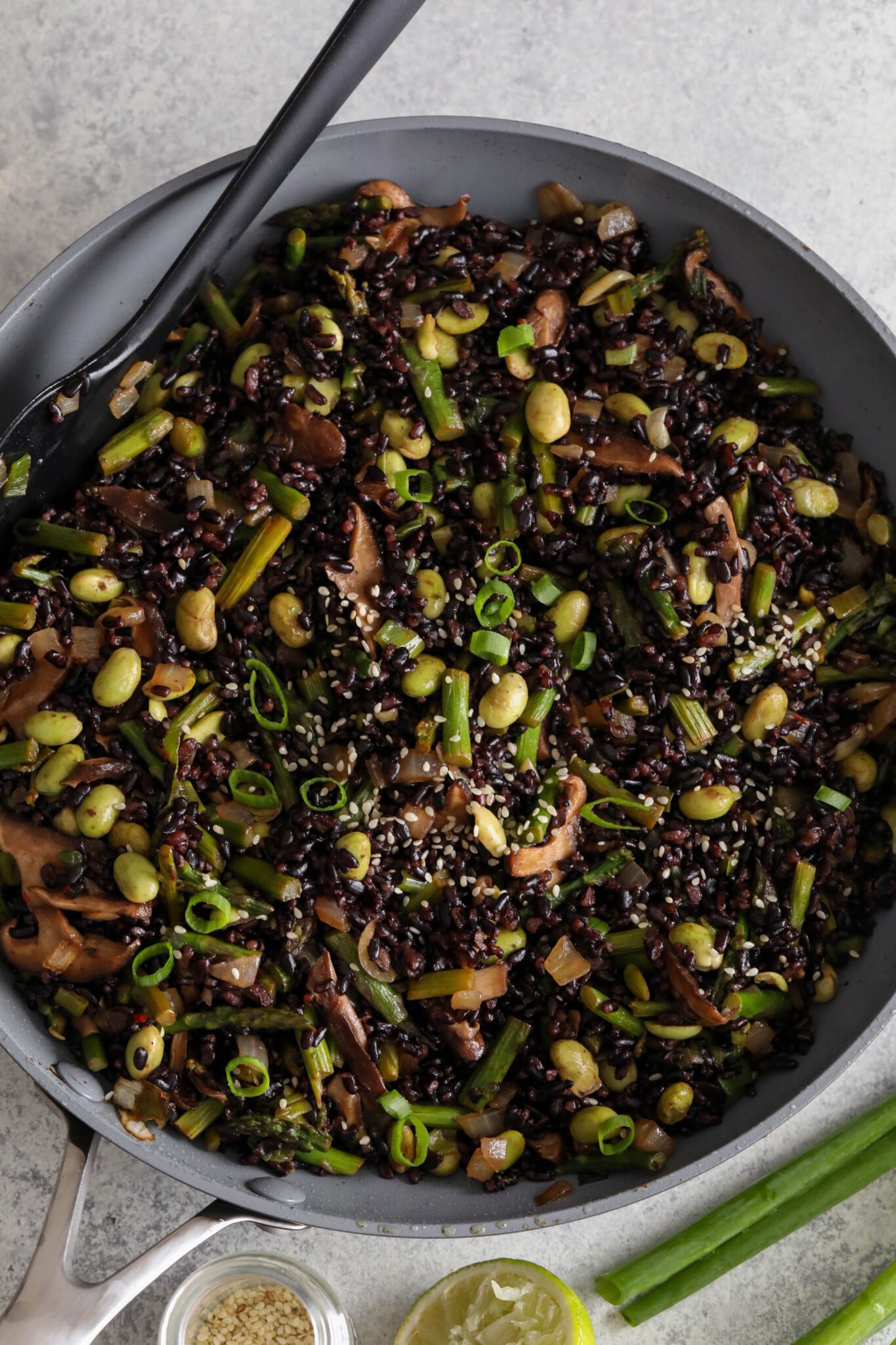 Forbidden Rice Is Forbidden Fried Rice Recipe - Flora & Vino