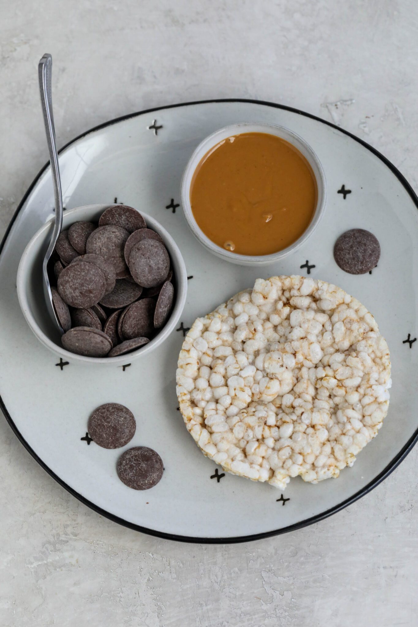 Chocolate Peanut Butter Rice Cake Recipe Flora & Vino
